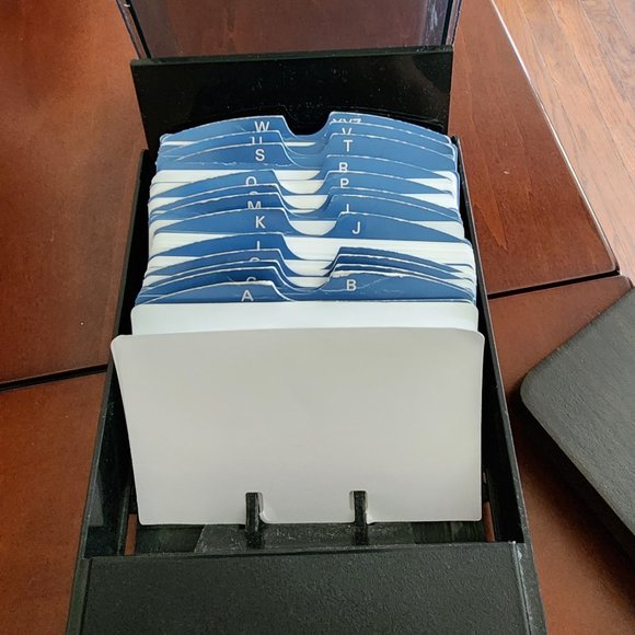 Rolodex Office Rolodex Card Holder Poshmark